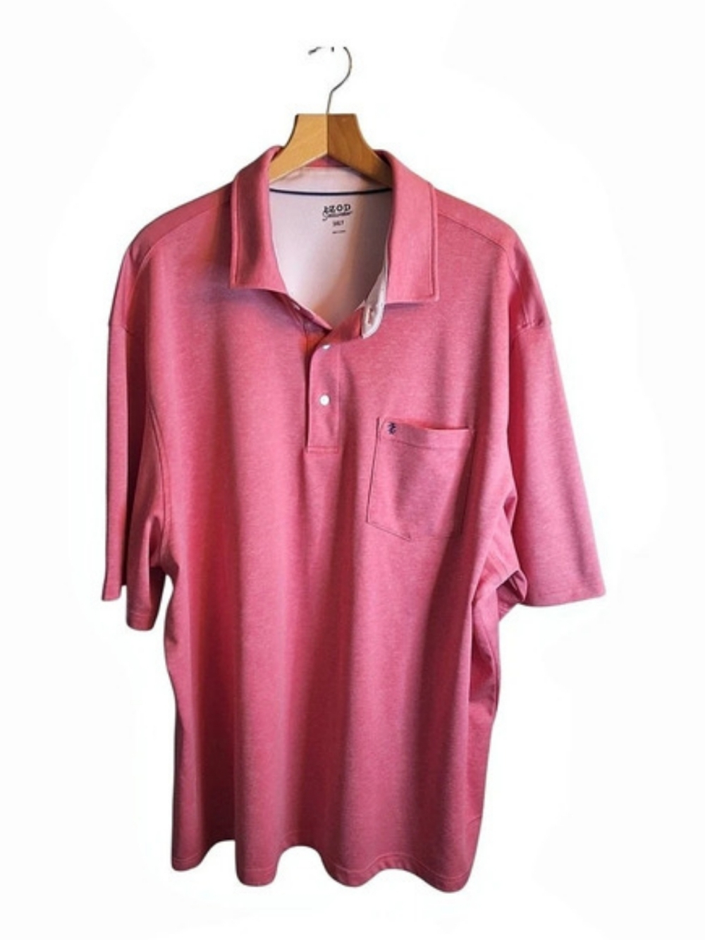 Izod Saltwater Men's Polo Shirt 3XL Pink